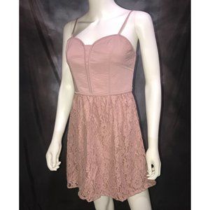 American Eagle Outfitters Dusty Pink Summer Dress
